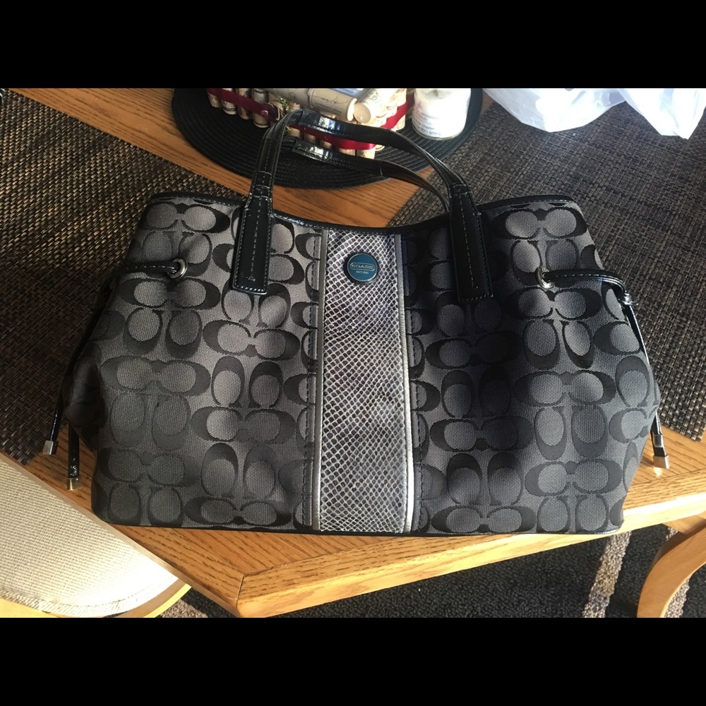 Coach purses.